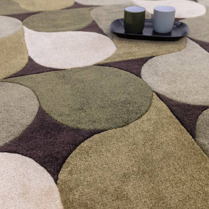 15 Jive Green Romy Rug - 200cm x 290cm
