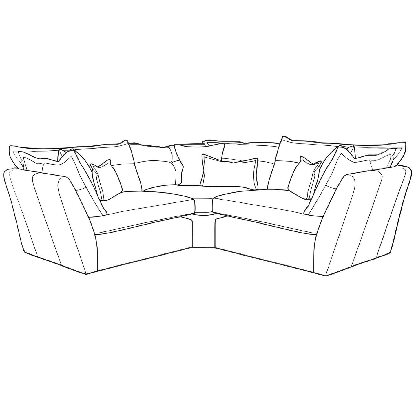 Ruben - Group 2 Corner Sofa - Pieces For Places