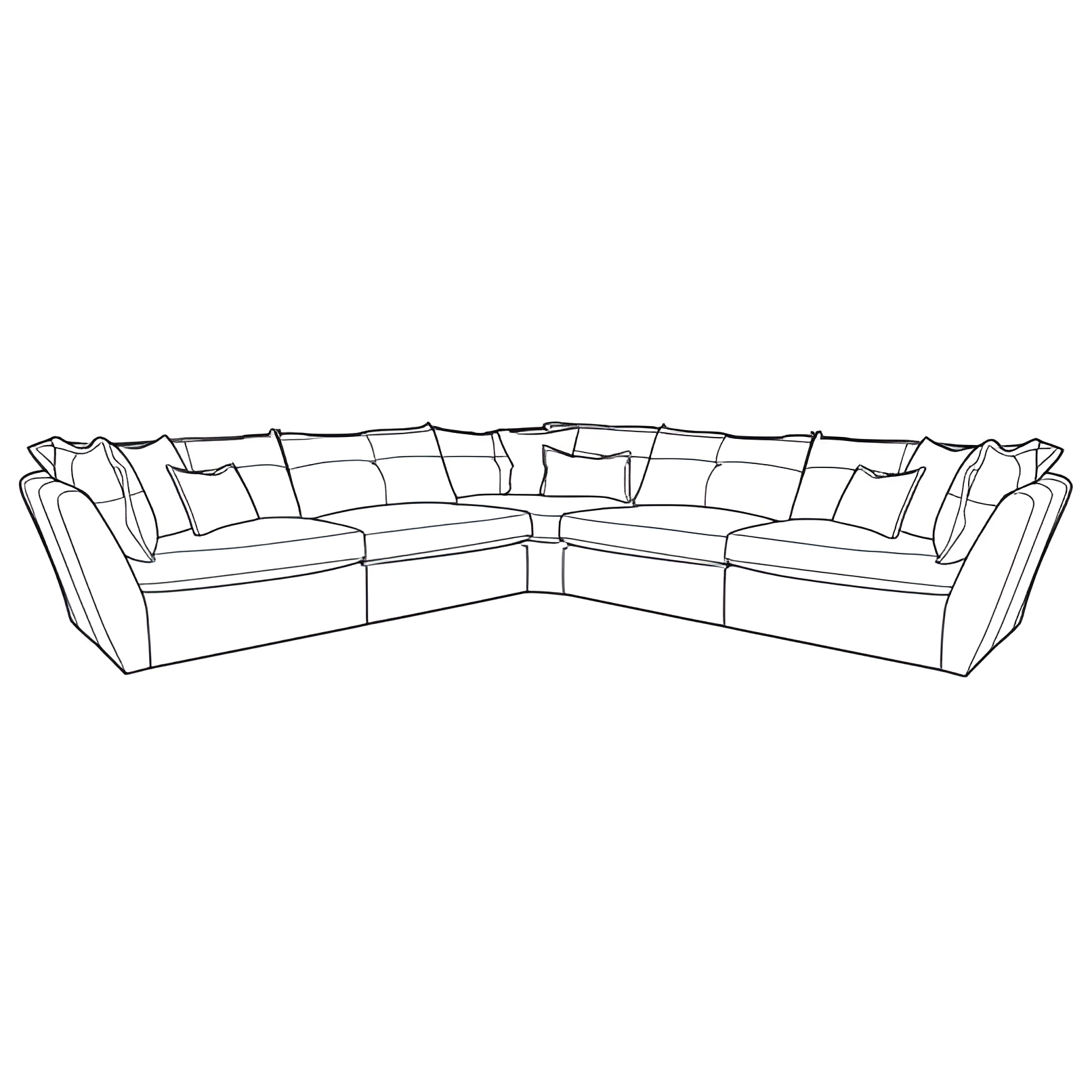 Ruben - Group 5 Corner Sofa - Pieces For Places