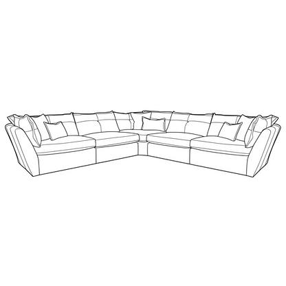 Ruben - Group 5 Corner Sofa - Pieces For Places