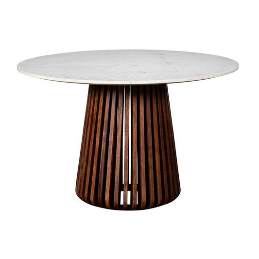 Sable 120cm Marble Top Dining Table - Pieces For Places