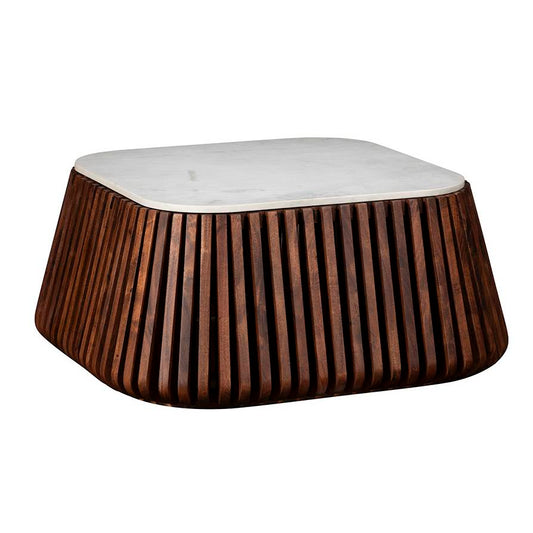 Sable Marble Top Coffee Table - Pieces For Places