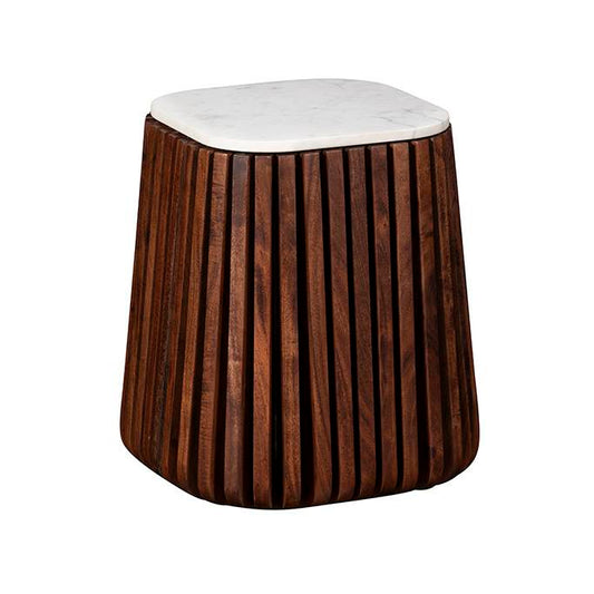 Sable Marble Top Lamp Table - Pieces For Places