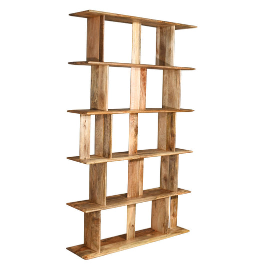 Sharif Mango Wood Abstract Display Unit