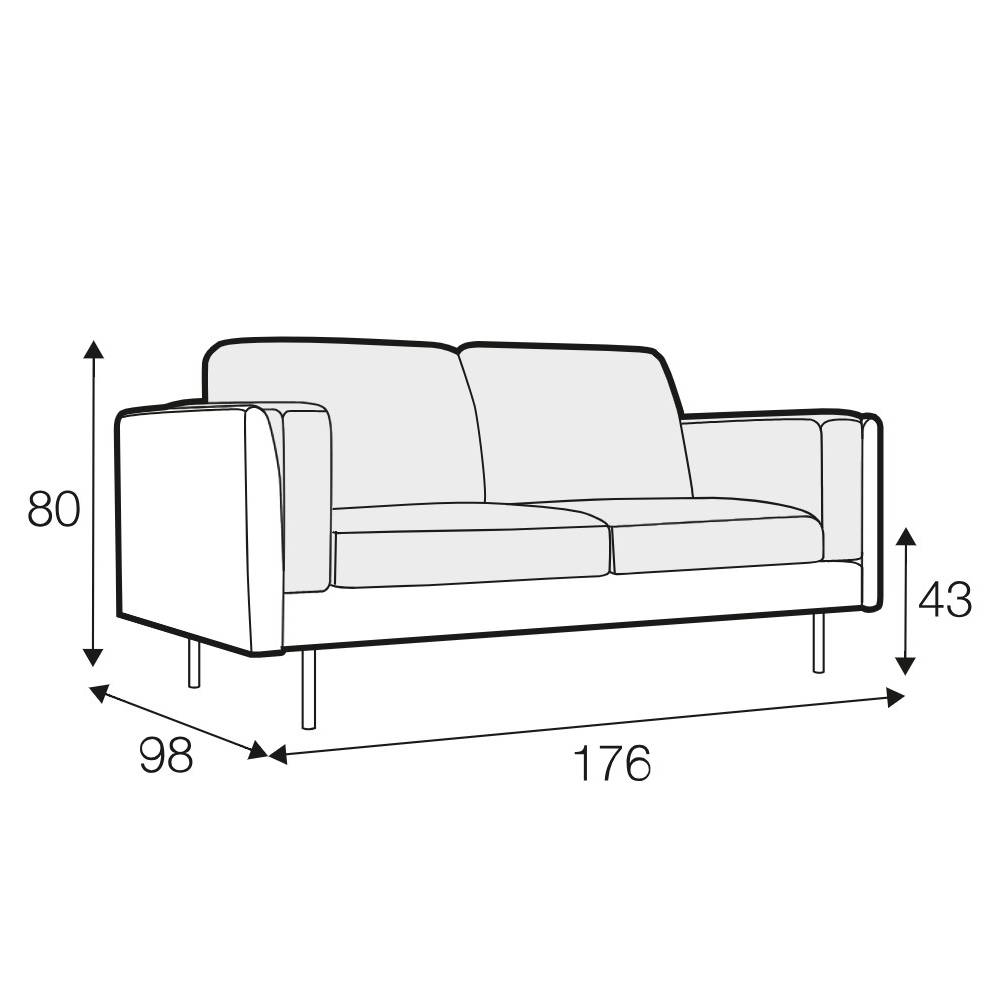 Sigge 2 Seater Sofa