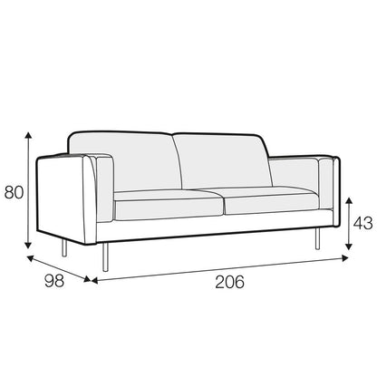 Sigge 3 Seater Sofa
