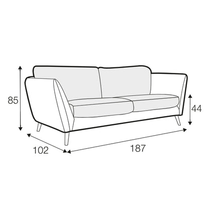 Stella - 2 Seater Sofa - Pieces For Places