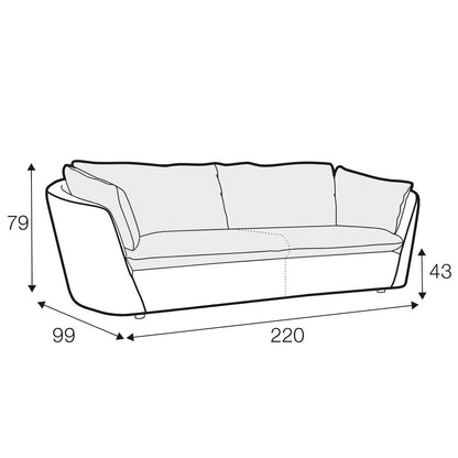Bonnie 2 Seater Sofa