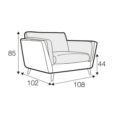 Nova - Armchair - Pieces For Places