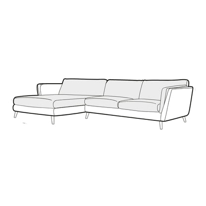 Nova - 4 Seater Chaise - Set 2 - Pieces For Places