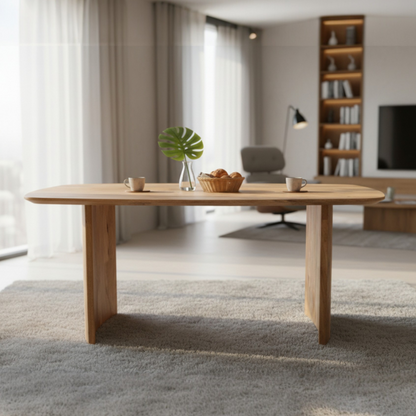 Soren Curved Dining Table