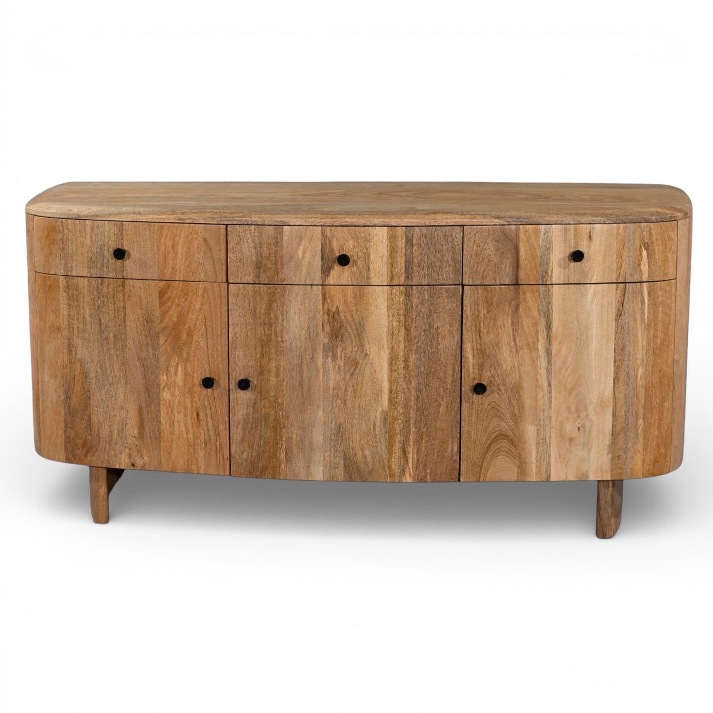 Soren Curved 3 Door Sideboard