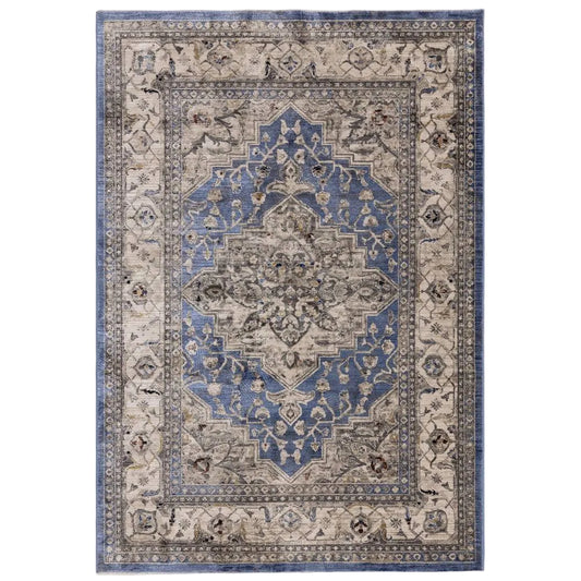 Blue Medallion Sovereign Rug - 240cm x 330cm