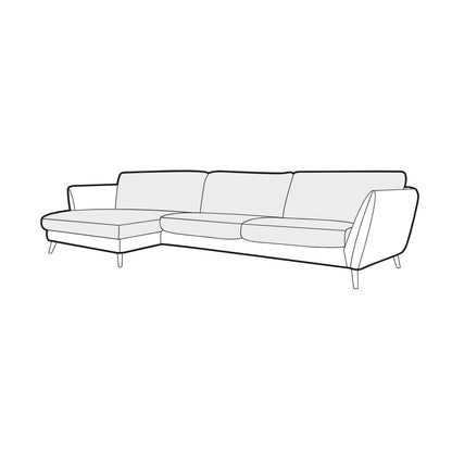 Stella - 4 Seater Set 2 Chaise - Pieces For Places