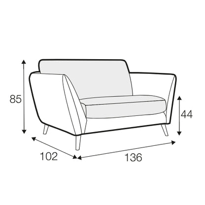 Stella - Wide Armchair - Pieces For Places