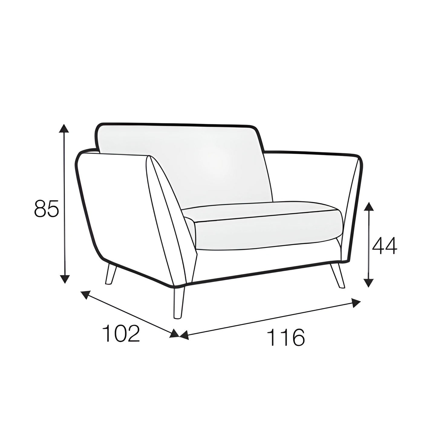 Stella - Armchair - Pieces For Places