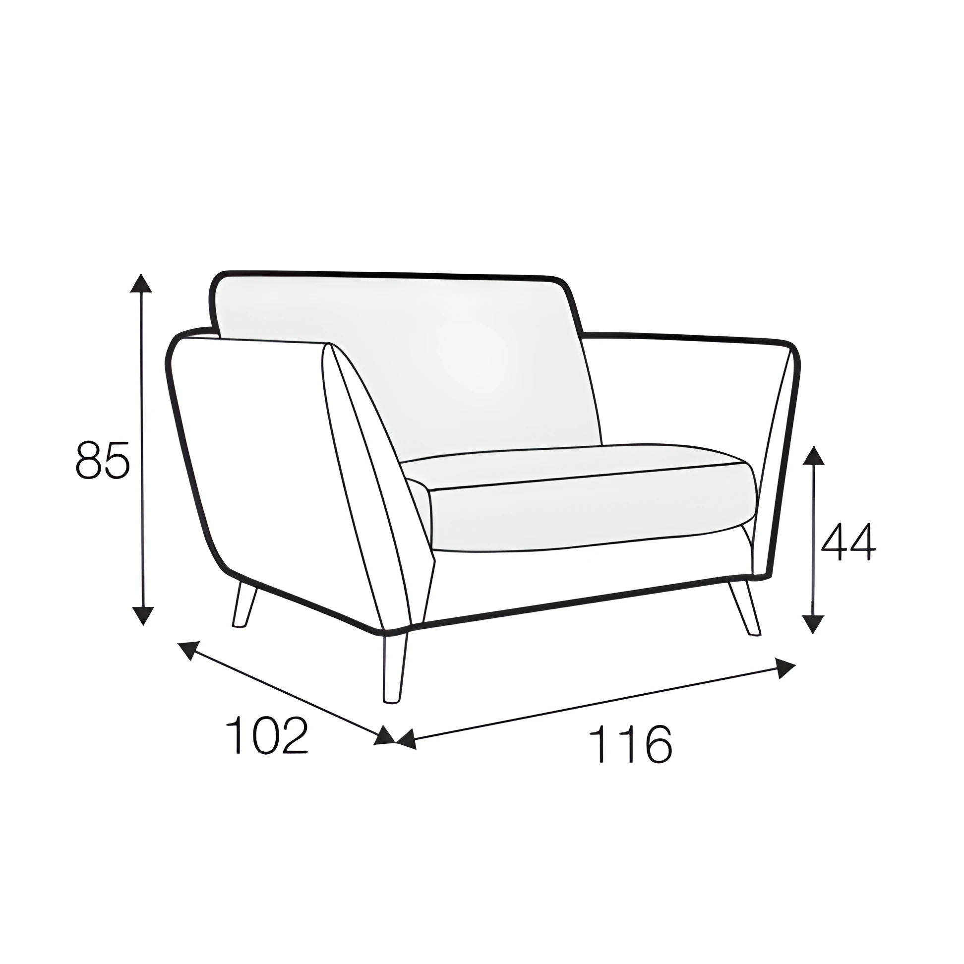 Stella - Armchair - Pieces For Places