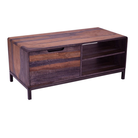 Stopa Sheesham Wood Small Media Unit
