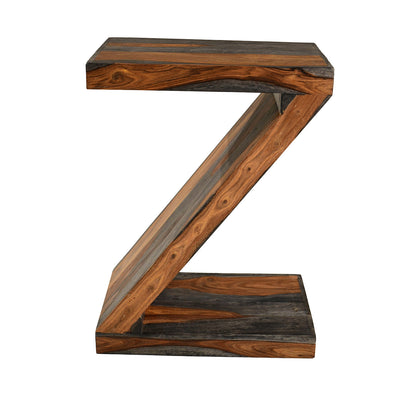Boxy Stopa Sheesham "Z" Side Table - Pieces For Places