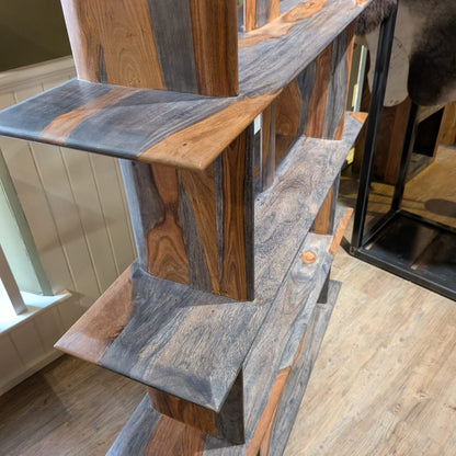 Stopa Sheesham Abstract Display Unit