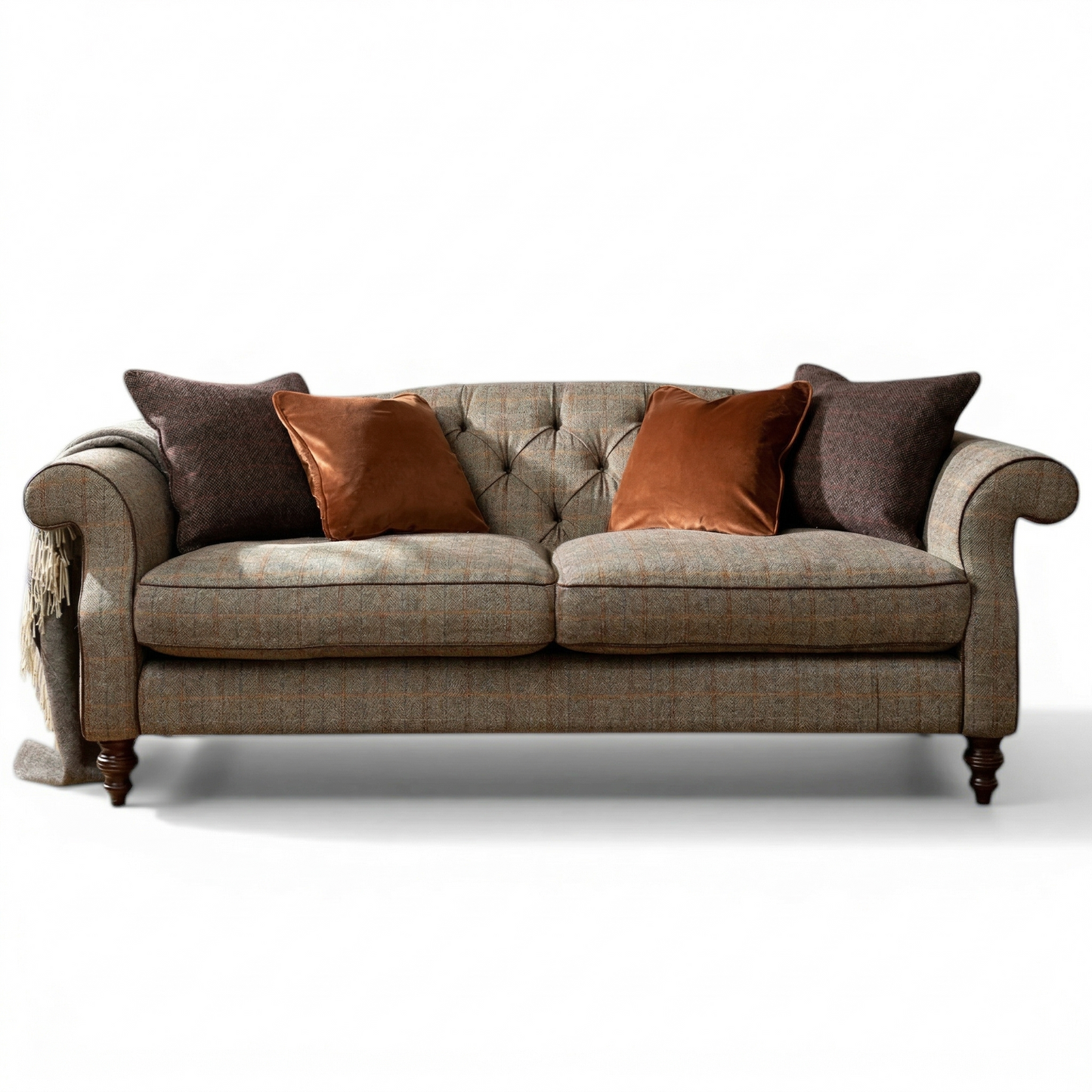Argyll Harris Tweed Midi Sofa