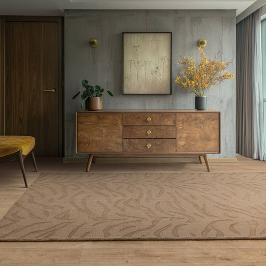 Mocha Tigra Rug - 120cm x 170cm