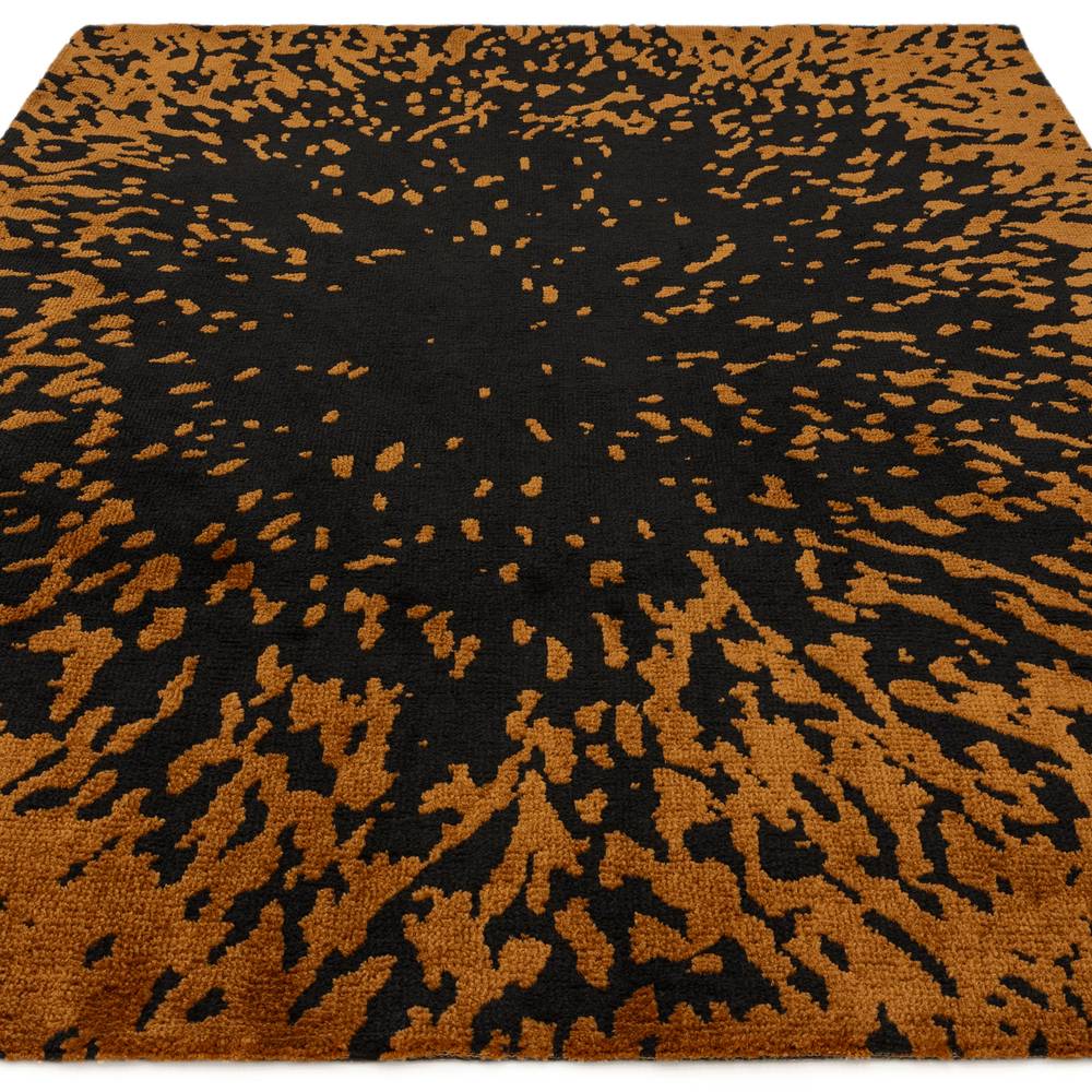 Splash Charcoal Wilder Rug - 120cm x 170cm