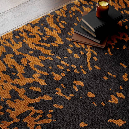 Splash Charcoal Wilder Rug - 120cm x 170cm