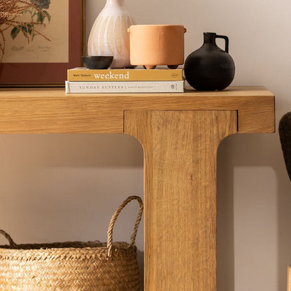 Wyatt Reclaimed Oak Console Table
