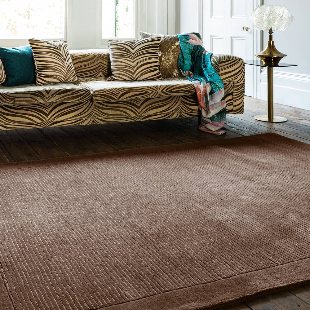 Chocolate York Rug - 200cm x 290cm
