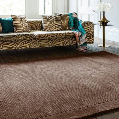 Chocolate York Rug - 200cm x 290cm