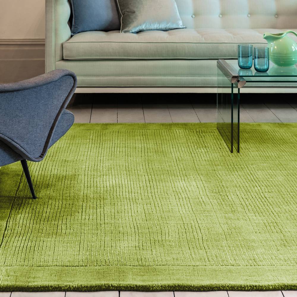 Green York Rug - 200cm x 290cm