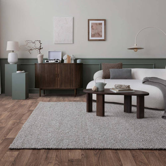 Charcoal Zander Rug - 240cm x 340cm