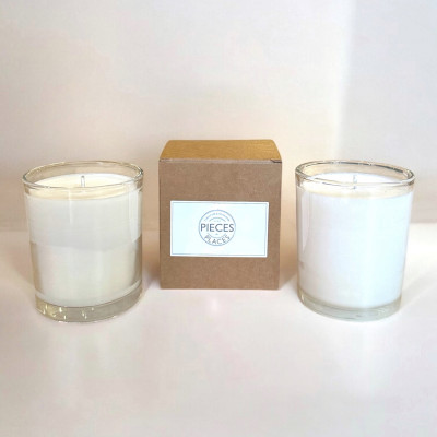 2 Medium Pieces for Places Scented Candle