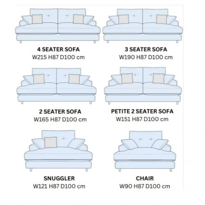 Adore Sofa Range Adore Sofa Range