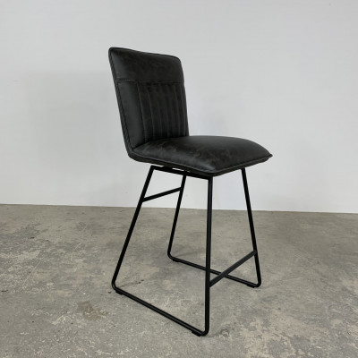 Colt Swivel Barstool Grey