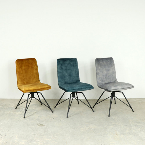 Laura Grey Swivel Dining Chair Laura Grey Swivel Dining Chair