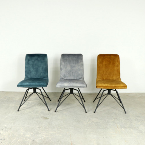 Laura Grey Swivel Dining Chair Laura Grey Swivel Dining Chair