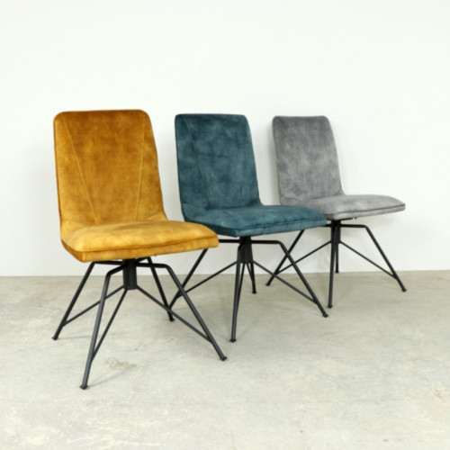 Laura Grey Swivel Dining Chair Laura Grey Swivel Dining Chair