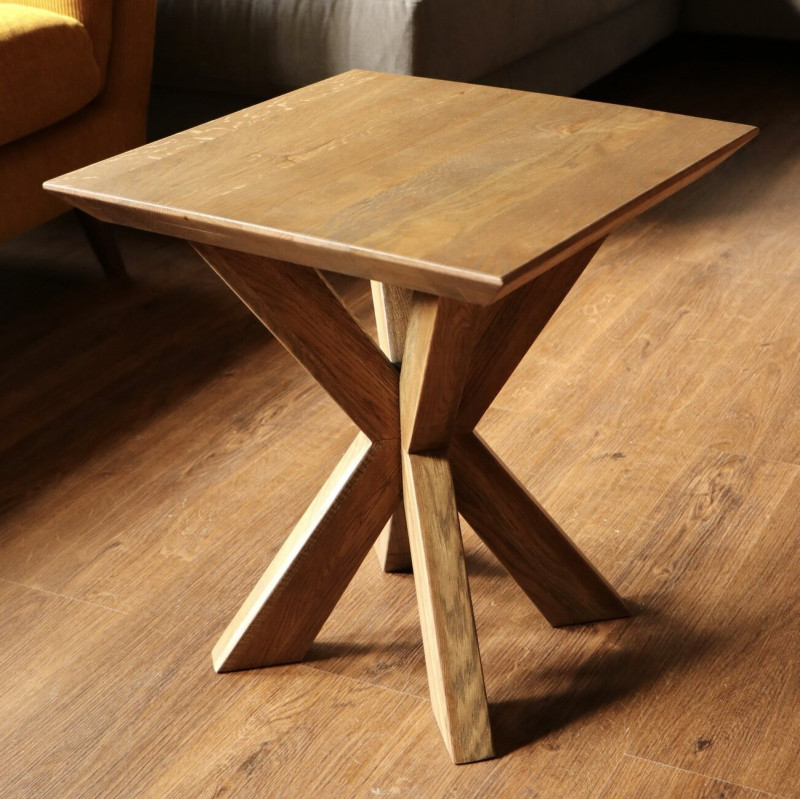 Ontario White Oak Lamp Table 