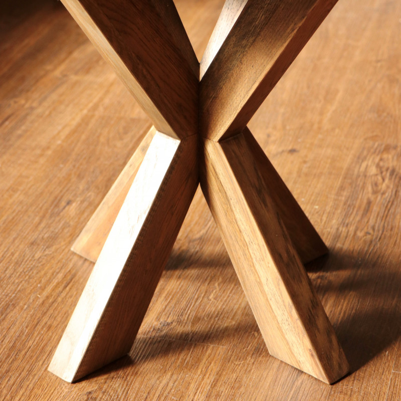 Ontario White Oak Lamp Table 