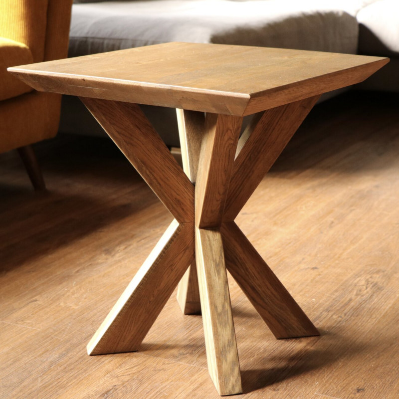 Ontario White Oak Lamp Table 