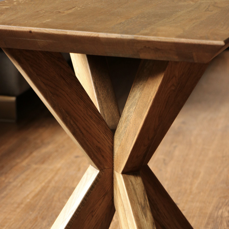 Ontario White Oak Lamp Table 