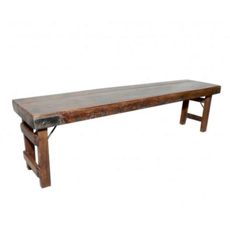 Folding Wooden Bench