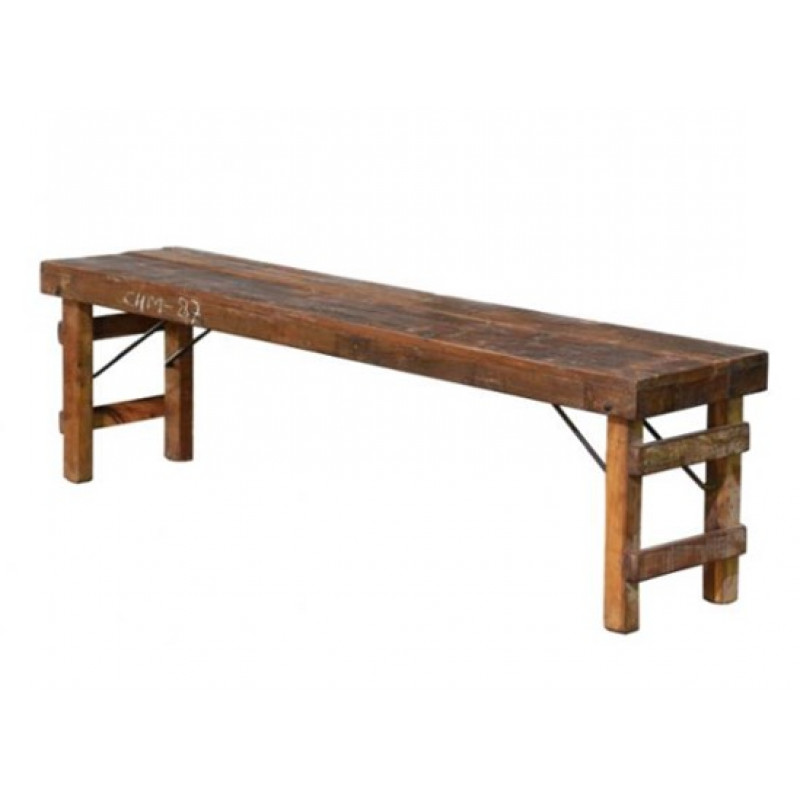 Folding Wooden Bench
