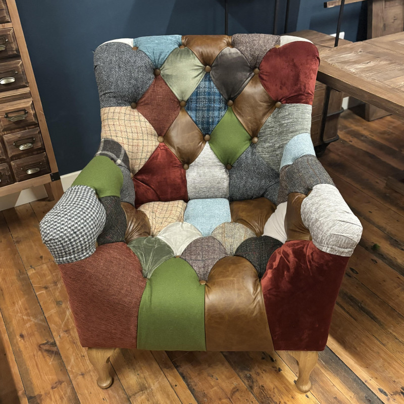 Brixham Club Patchwork Chair Brixham Club Patchwork Chair