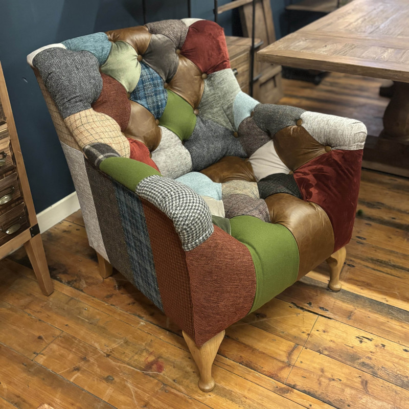 Brixham Club Patchwork Chair Brixham Club Patchwork Chair