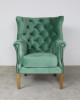 Croydon Wing Chair All Velvet Croydon Wing Chair All Velvet