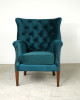 Croydon Wing Chair All Velvet Croydon Wing Chair All Velvet
