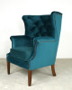 Croydon Wing Chair All Velvet Croydon Wing Chair All Velvet